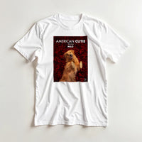 Load image into Gallery viewer, “AMERICAN CUTIE” Personalized Pet Photo &amp; Name Tee