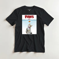Load image into Gallery viewer, Mockup Paws on dark tee