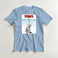 Load image into Gallery viewer, Mockup Paws on light blue tee