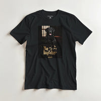 Load image into Gallery viewer, “THE DOGFATHER” Personalized Dog Photo &amp; Name Movie Pun Tee