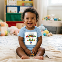 Load image into Gallery viewer, Mateo mockup baby suit on body