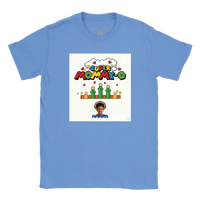 Load image into Gallery viewer, Mockup customizable on carolina blue tee
