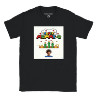 Load image into Gallery viewer, Mockup customizable on black tee