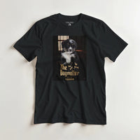 Load image into Gallery viewer, "THE DOGMOTHER" Personalized Dog Photo &amp; Name Movie Pun Tee