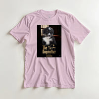 Load image into Gallery viewer, Mockup Dogmother on light pink tee