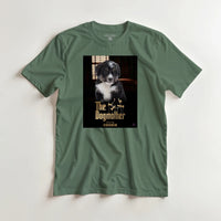 Load image into Gallery viewer, Mockup Dogmother on military green tee