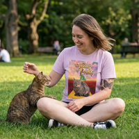 Load image into Gallery viewer, Mockup light pink tee on body