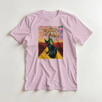 Load image into Gallery viewer, WIZARDLY PAWS Personalized Cat Photo T-Shirt | Yellow Brick Road Pet Pun Tee