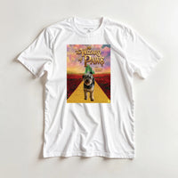 Load image into Gallery viewer, Mockup Wizard of Paws (dog) on white tee 3