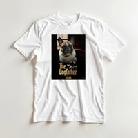Load image into Gallery viewer, Mockup Dogfather on white tee