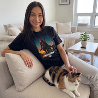 Load image into Gallery viewer, Abby's mom on body black tee